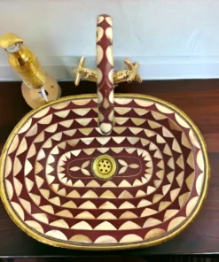 Moroccan Brass Sink