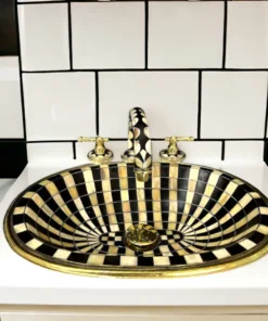 Moroccan Brass Sink