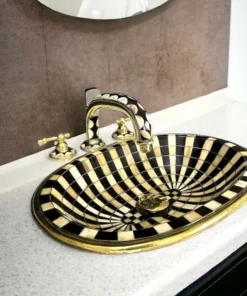 Moroccan Brass Sink