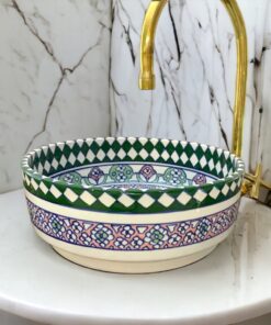 moroccan sink bowl