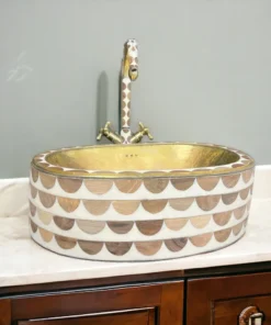 Moroccan Brass Sink