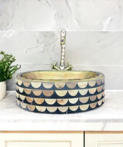 Moroccan Brass Sink