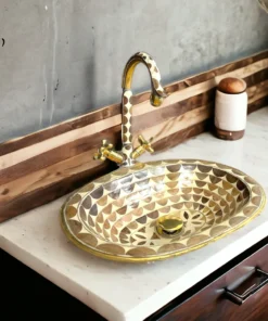 Moroccan Brass Sink