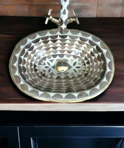 Moroccan Brass Sink