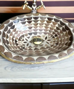 Moroccan Brass Sink