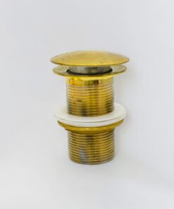 brass push up button